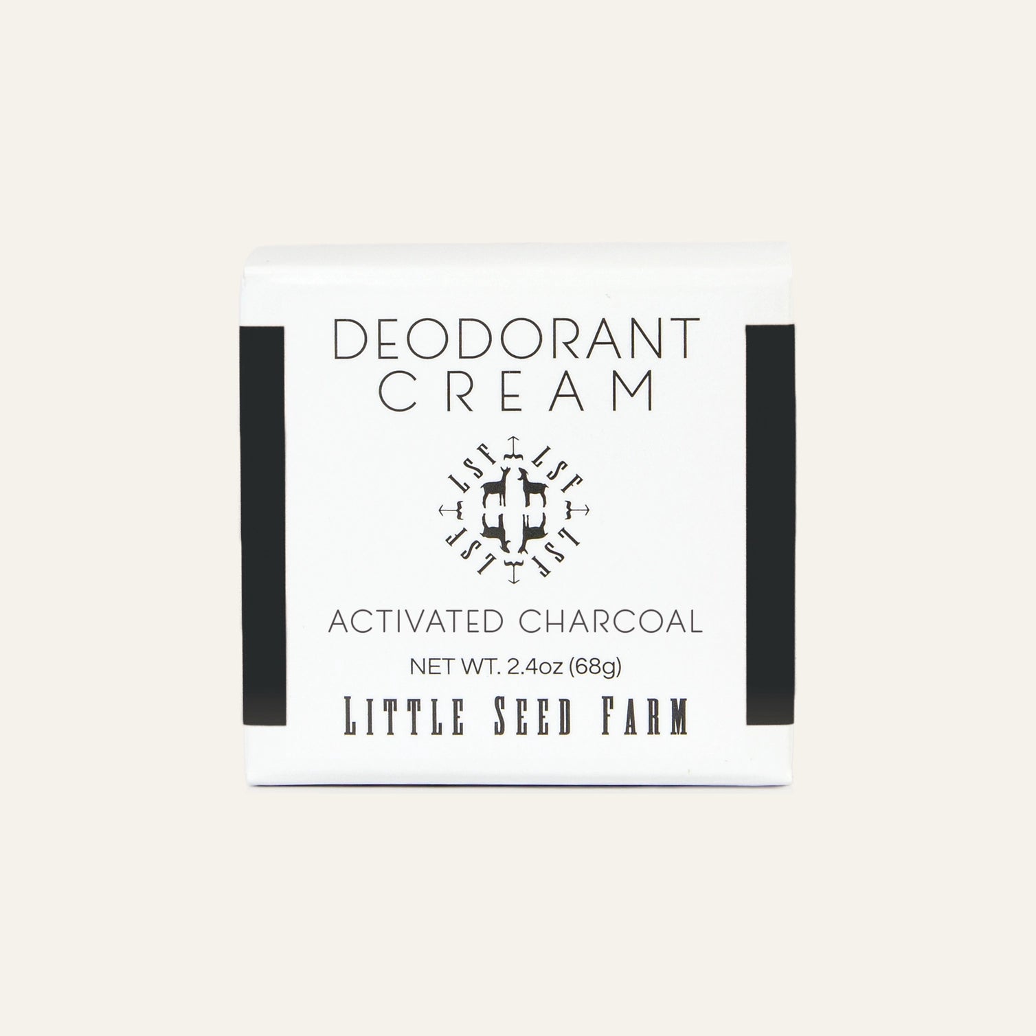 Little Seed Farm Deodorant Cream - Activated Charcoal