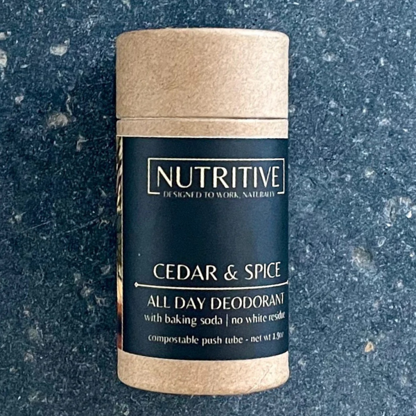 Nutritive Body Care Deodorant - Cedar & Spice