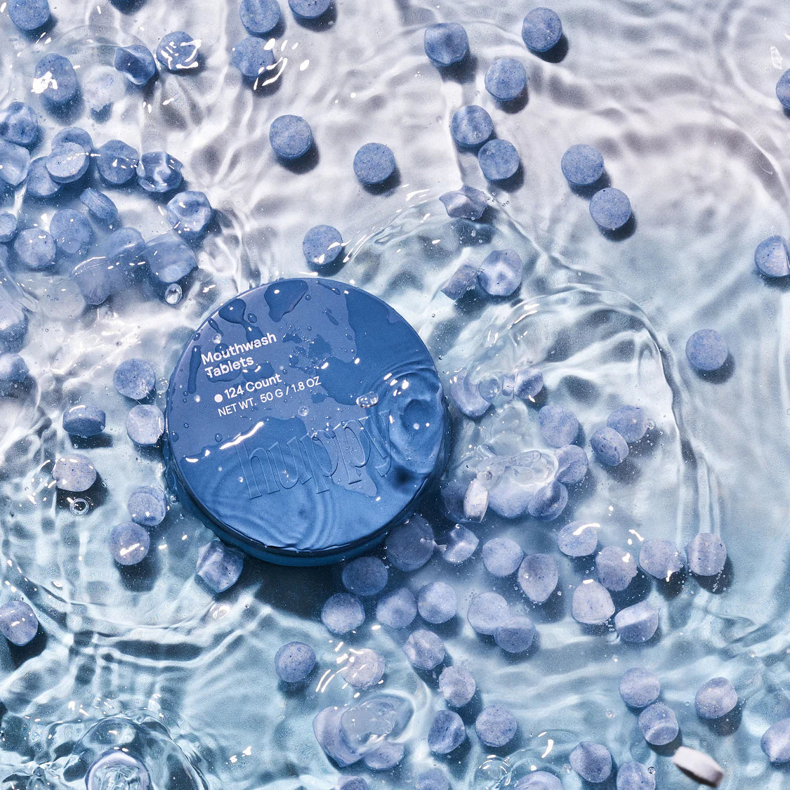 Huppy - Cool Mint Mouthwash Tabs