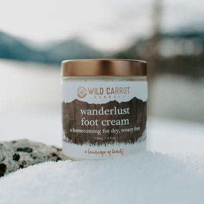 Wanderlust Foot Cream: Restoring Your Feet After a Summer of Adventures