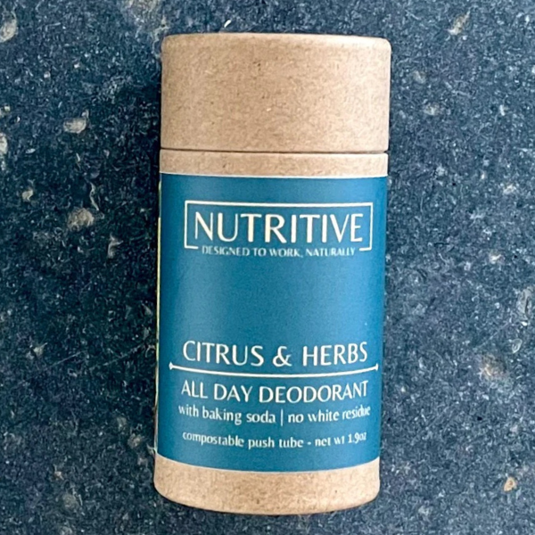 Nutritive Body Care Deodorant - Citrus & Herbs