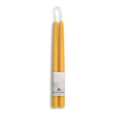 Bluecorn Beeswax Tapers - Neutral