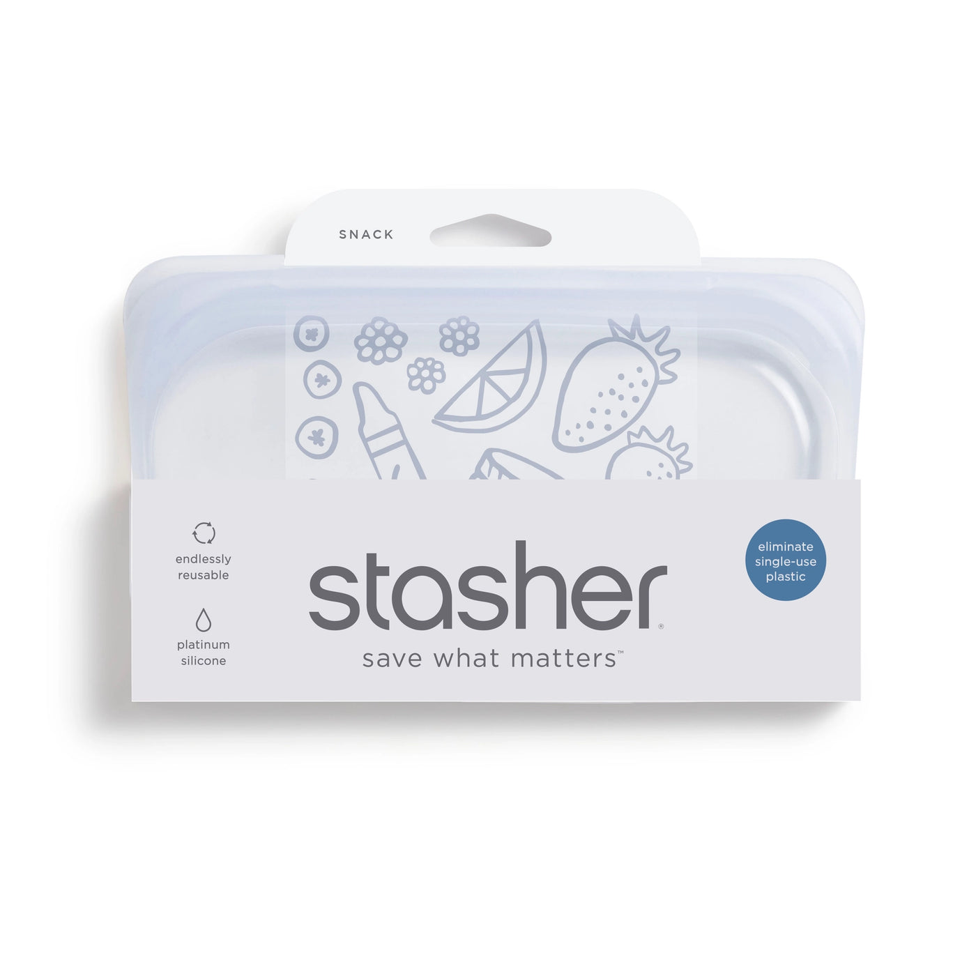 Stasher Snack Bag