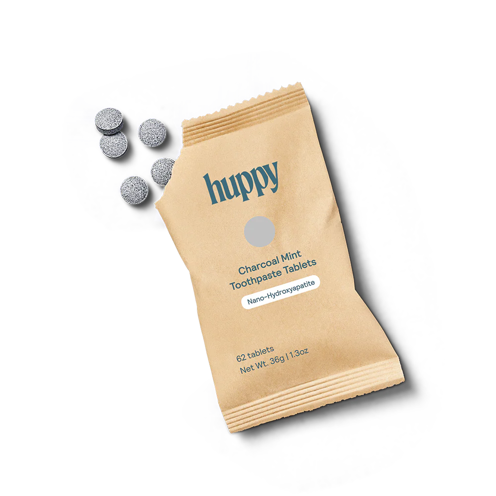 Huppy - Charcoal Toothpaste Tabs