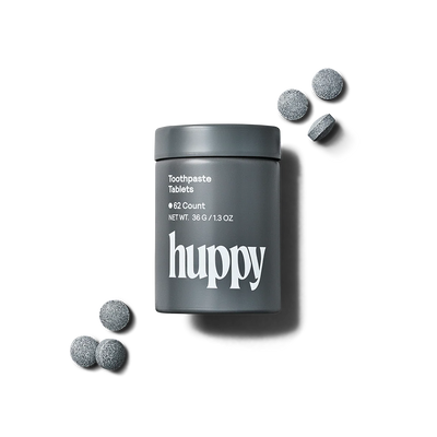 Huppy - Charcoal Toothpaste Tabs