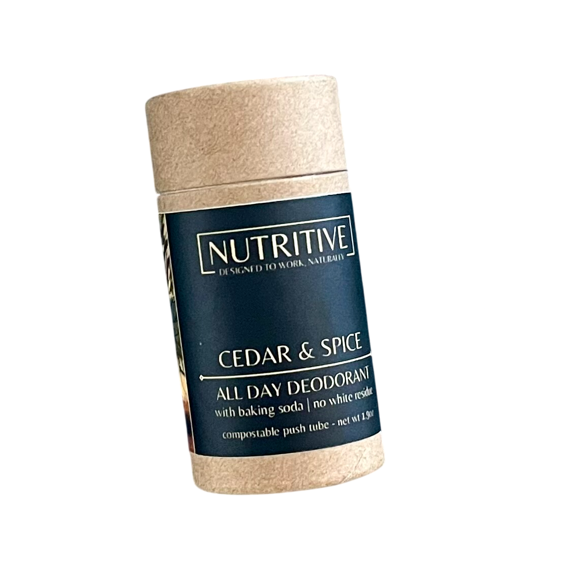 Nutritive Body Care Deodorant - Cedar & Spice