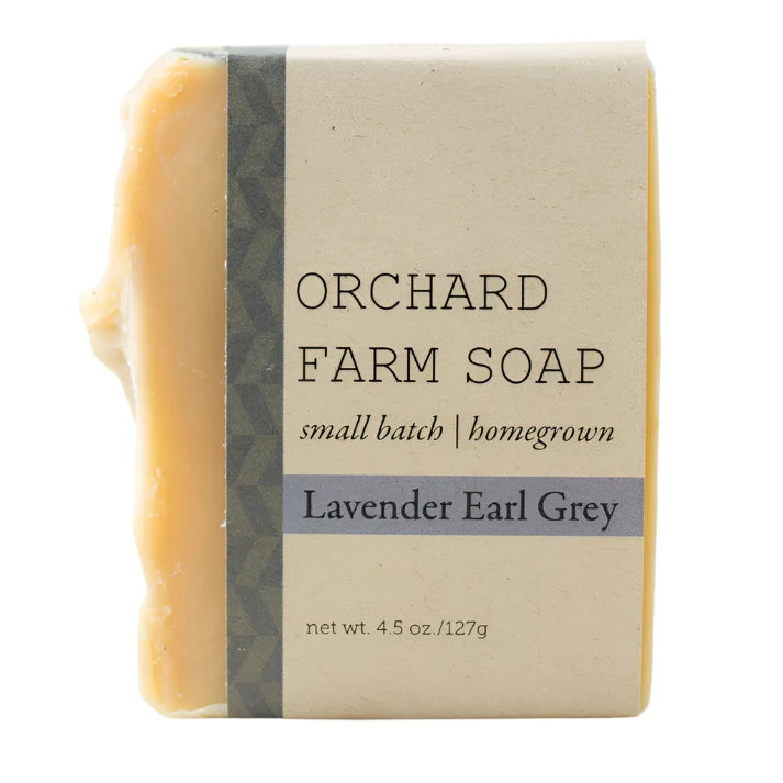 Orchard Farm Lavender Earl Grey Soap Bar