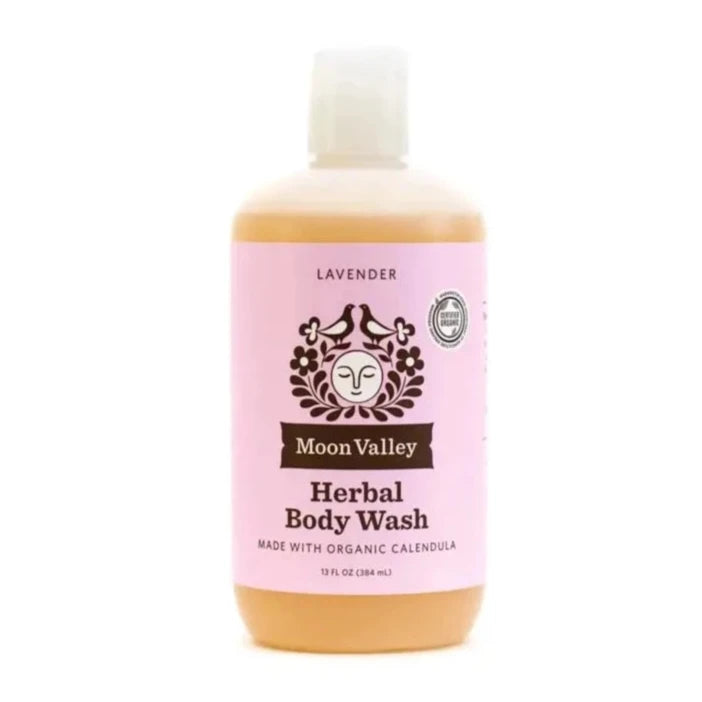 Moon Valley Organics Herbal Body Wash - Lavender