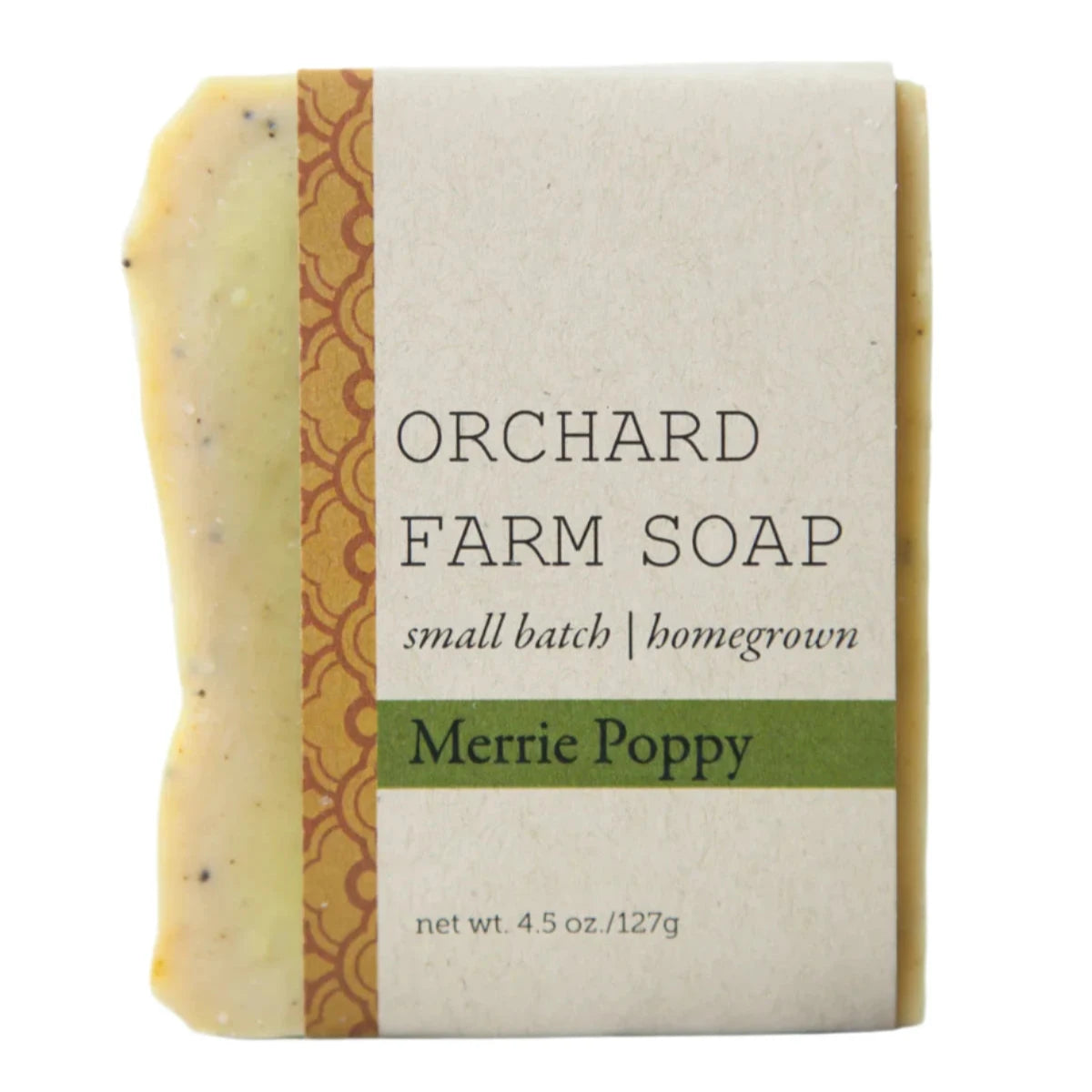 Orchard Farm Merrie Poppy Soap Bar