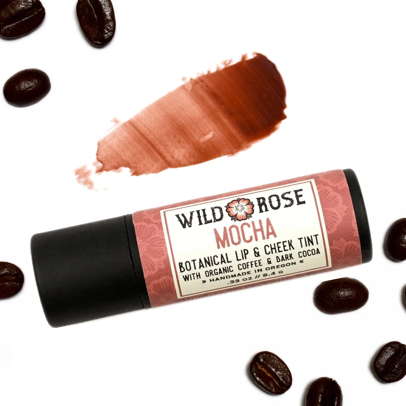 Wild Rose Herbs Lip & Cheek Tint - Mocha