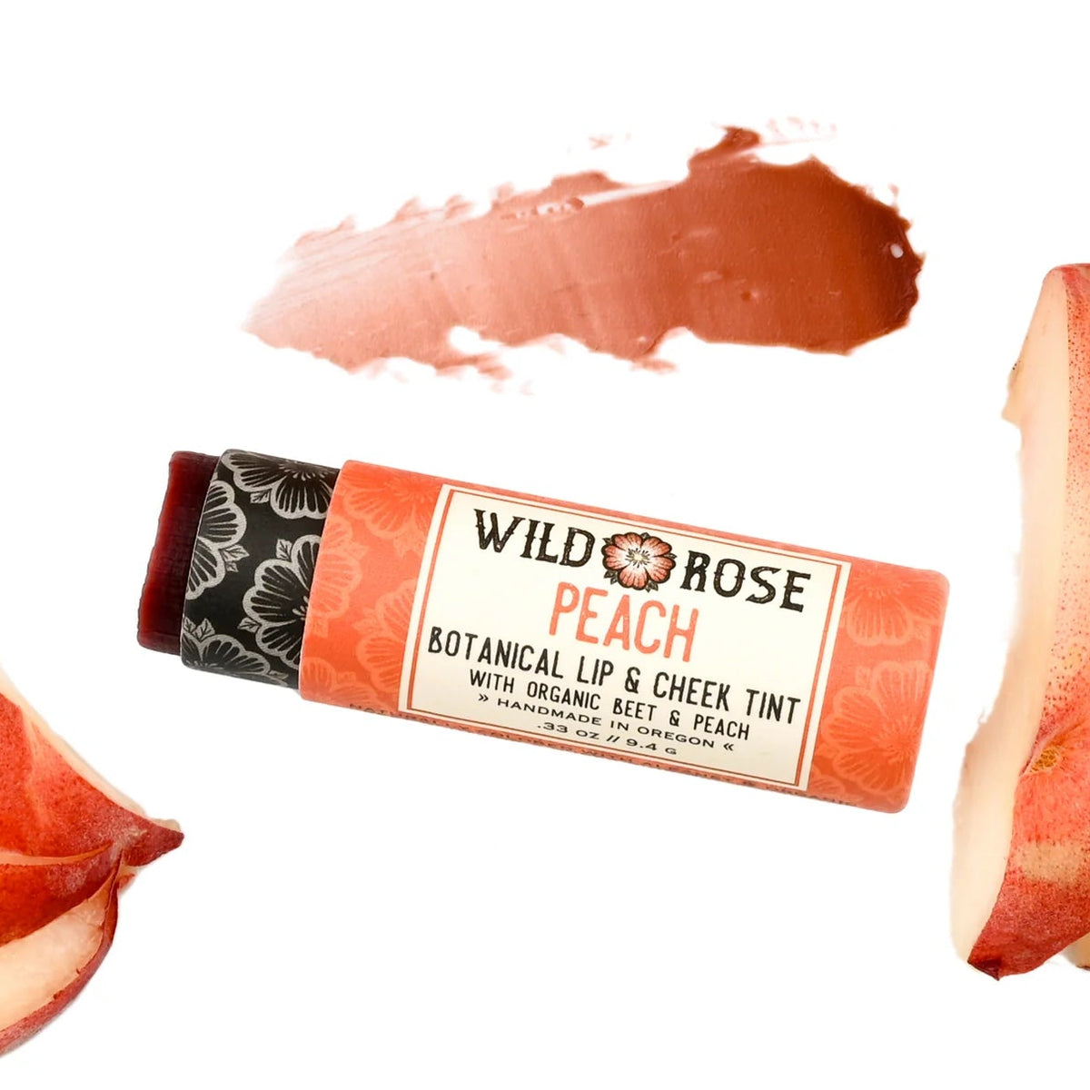 Wild Rose Herbs Lip & Cheek Tint - Peach