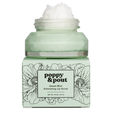 Poppy & Pout Lip Scrub - Sweet Mint