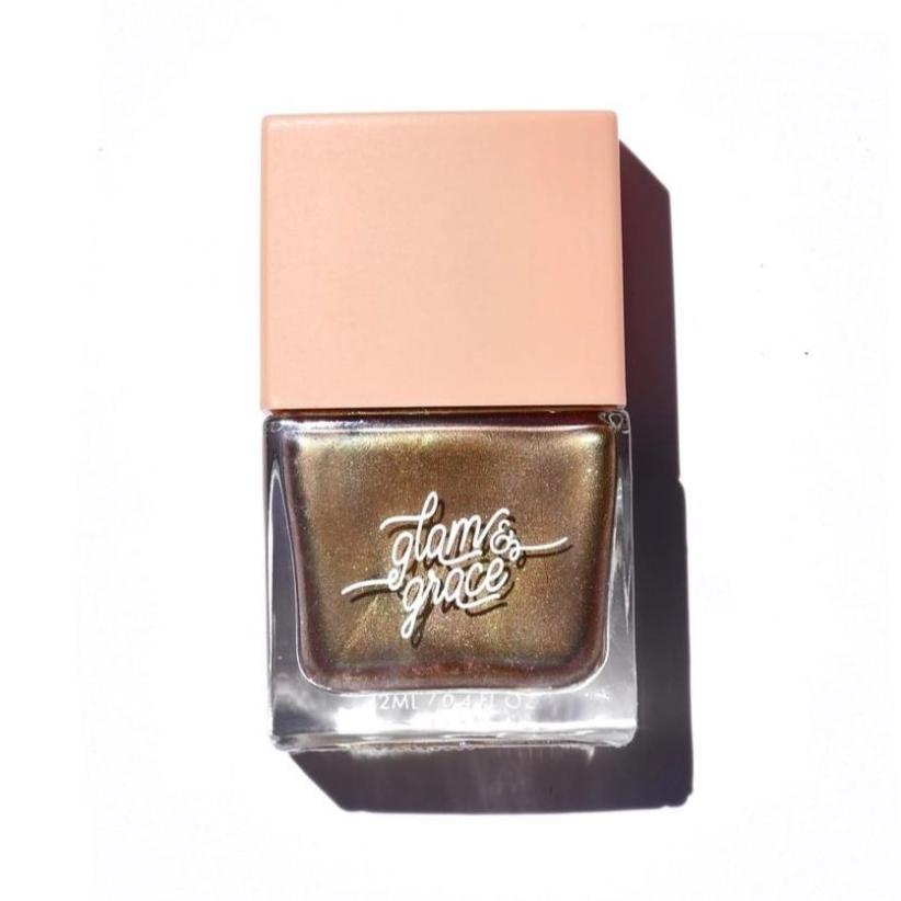 Glam & Grace Non-Toxic Nail Polish - Trophy