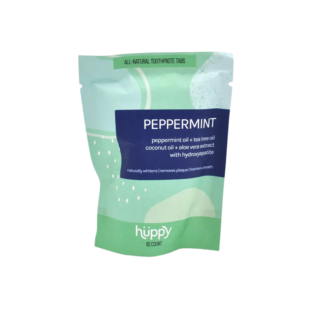 Huppy - Peppermint Toothpaste Tabs