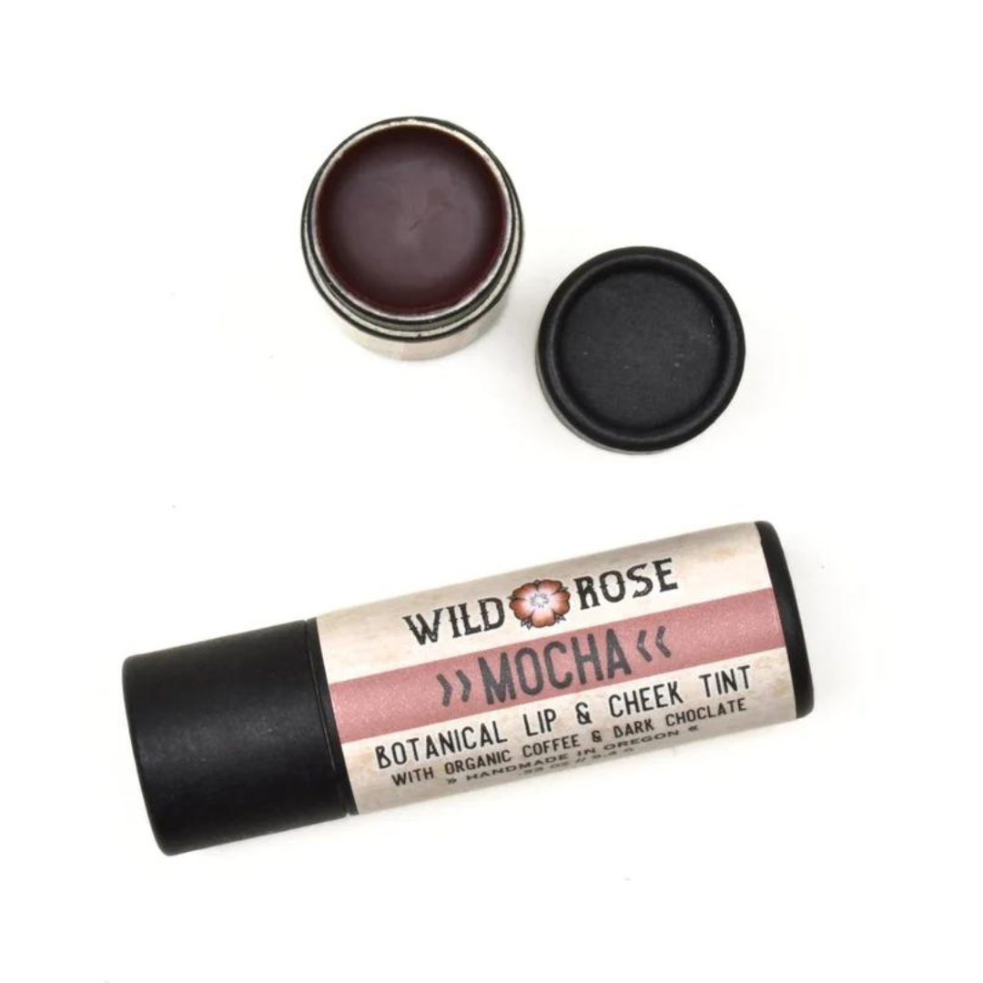 Wild Rose Herbs Lip & Cheek Tint - Mocha