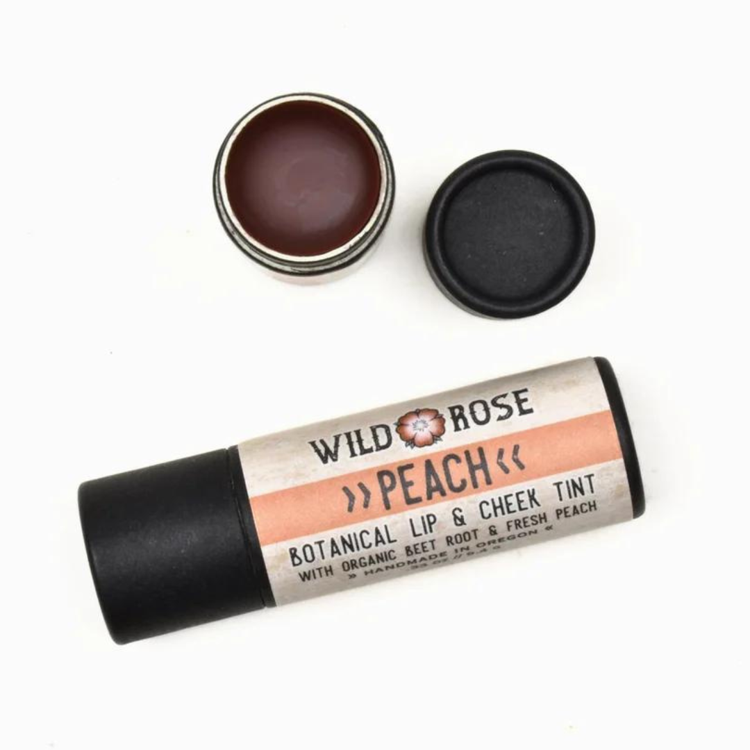 Wild Rose Herbs Lip & Cheek Tint - Peach